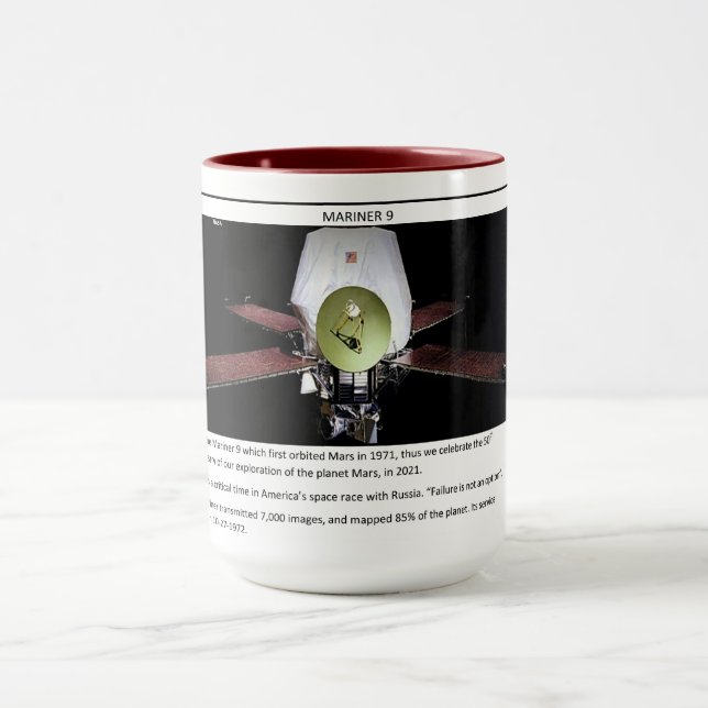 Taza Mars Mariner 9 (Centro)