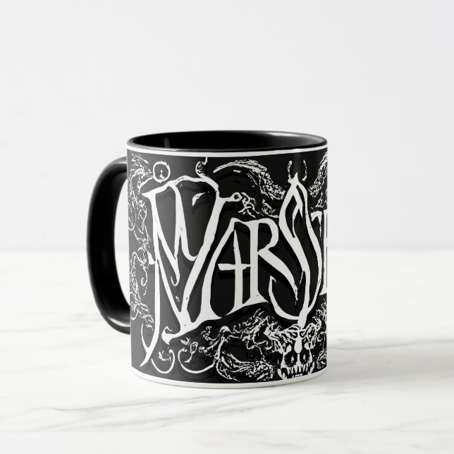 Taza Marsella Coffee Mug - Fuerte música Metalizado Mar (Anverso izquierdo)