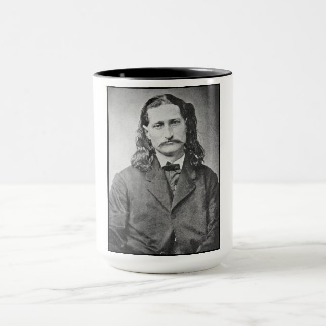 Taza Marshal Wild Bill Hickok Antiguo Cañero Occidental (Centro)