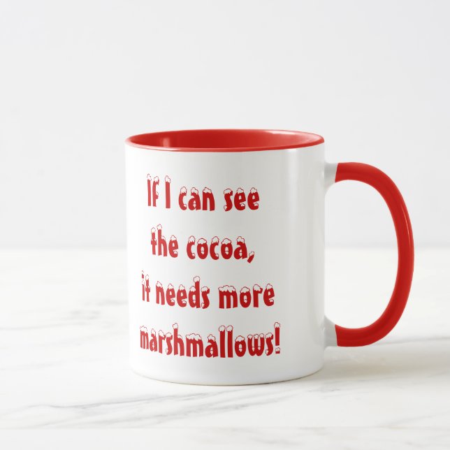Taza Marshmallow Lover Cocoa Mug (Derecha)