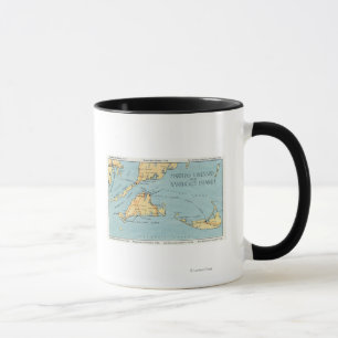 Taza Martha's Vineyard y islas de Nantucket