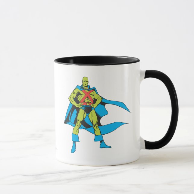 Taza Martian Manhunter Poses (Derecha)