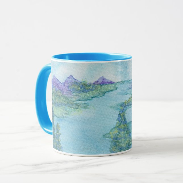 Taza Martillo montañés por Lyric Rivera - Café Mug (Anverso izquierdo)