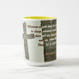 Taza Martin Luther Cita Sobre Bebedores De Cerveza