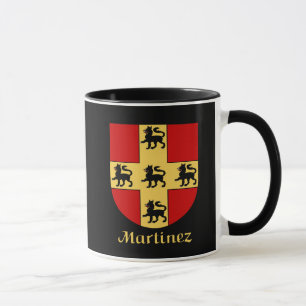 Taza Martinez Family Shield Mug