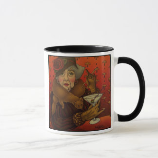 Taza Martini sucio