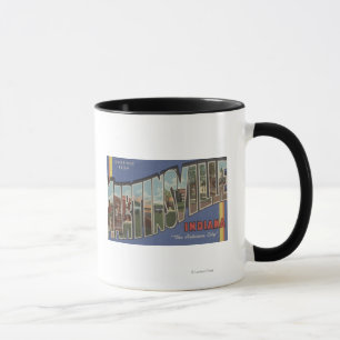 Taza Martinsville, Indiana - escenas grandes de la