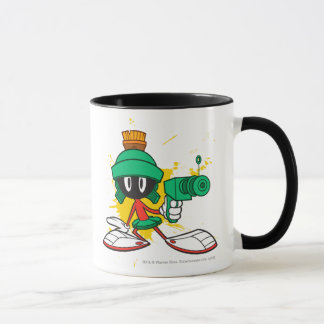 Taza MARVIN EL MARTIAN™ con un láser
