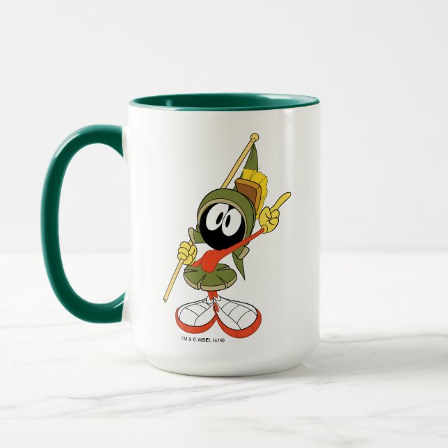 Taza MARVIN MARTIAN™ Winter Cabin (Izquierda)