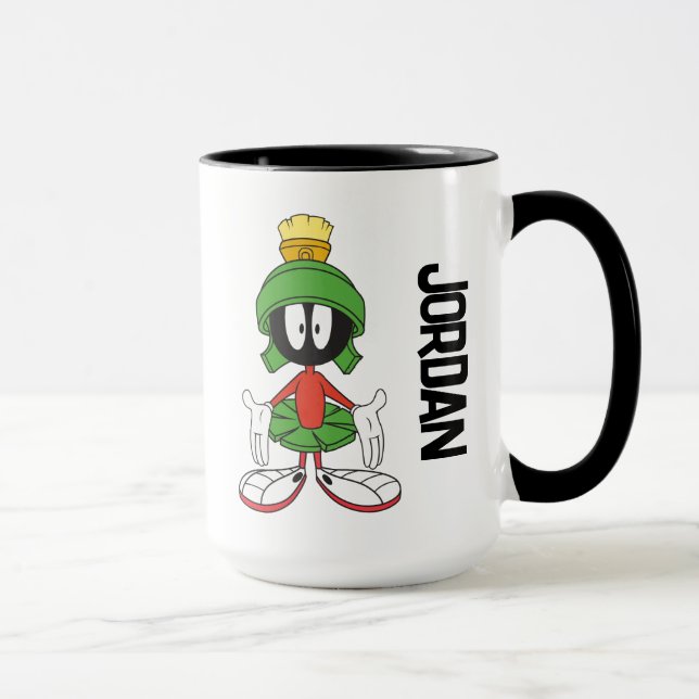 Taza MARVIN THE MARTIAN™ Arms Open | Agrega tu nombre (Derecha)