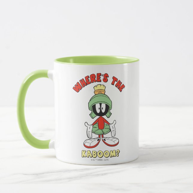 Taza MARVIN THE MARTIAN™ ¿Dónde está el Kaboom? (Izquierda)