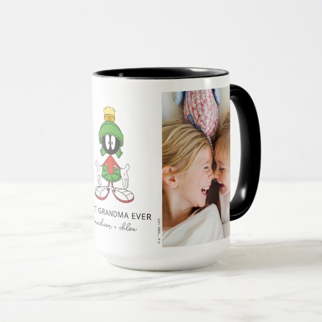 Taza MARVIN THE MARTIAN™ | Mejor foto de la abuela (Anverso derecho)
