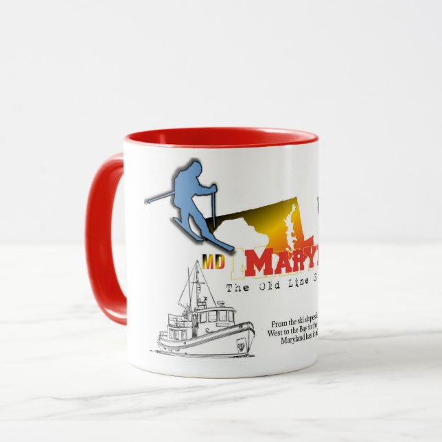 Taza Maryland Mug (Anverso izquierdo)