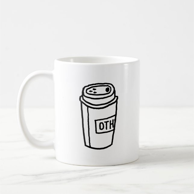 Taza MÁS ALLÁ DEL HORIZONTE de la taza de café (Izquierda)