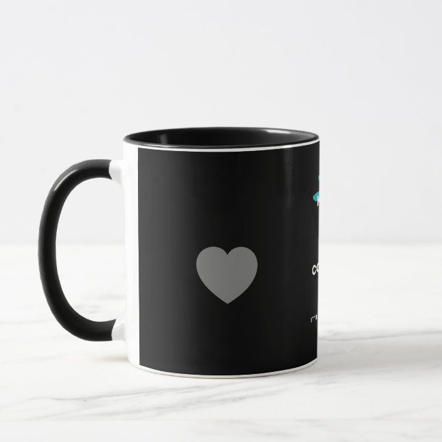 Taza más amabilidad, más amor mug (Izquierda)