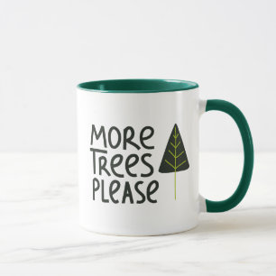 Taza Más árboles, por favor