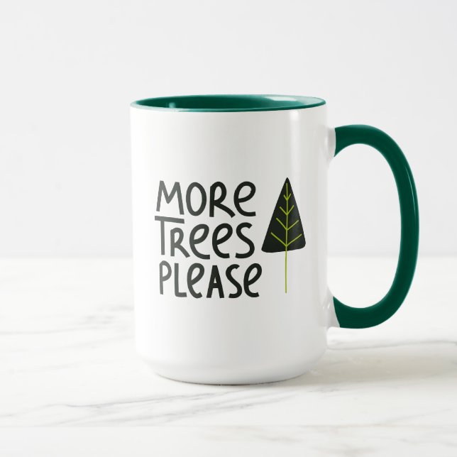 Taza Más árboles, por favor (Derecha)