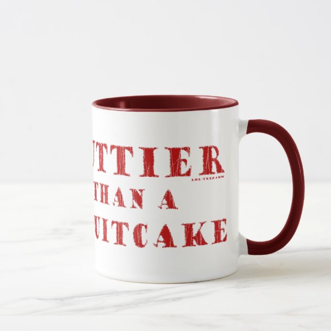 Taza Más de nuez que un Fruitcake (Derecha)