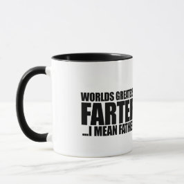 Taza Más Farter del mundo me refiero a padre