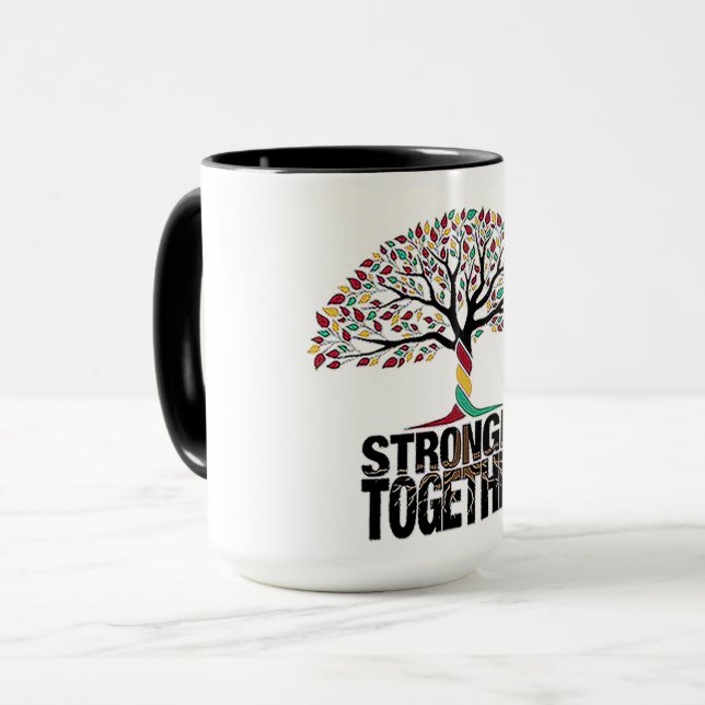 Taza más fuerte juntos (Anverso izquierdo)