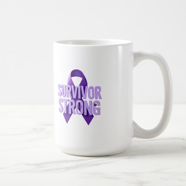 Taza Más Fuerte Que El Cáncer | Café de Concientiz (Derecha)