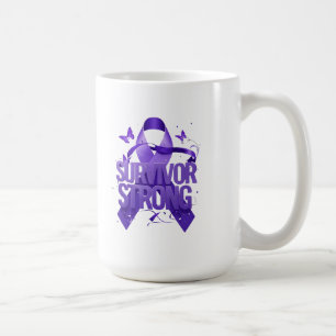 Taza Más Fuerte Que El Cáncer   Café de Concientiz