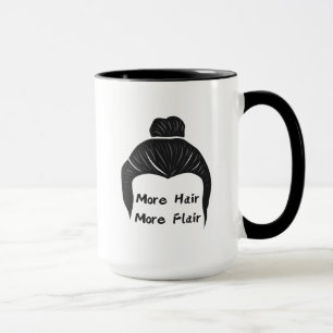 Taza Más pelo, más flores