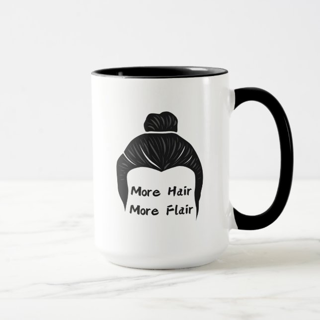 Taza Más pelo, más flores (Derecha)