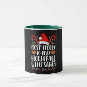 Taza Más Probable De Jugar Pickleball Con La Familia De