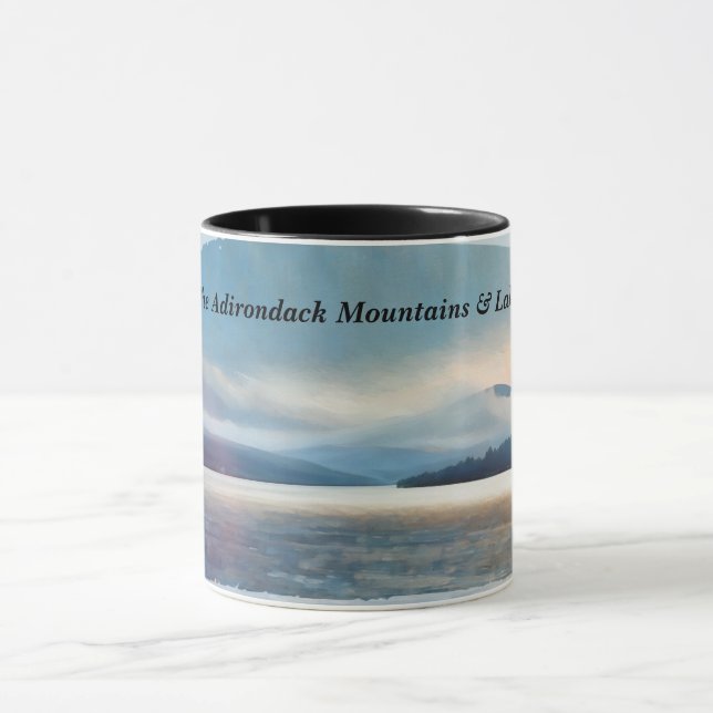 Taza Masa de montaña y lagos Adirondack (Centro)
