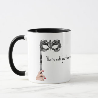 Taza Máscara cita divertida Contratación