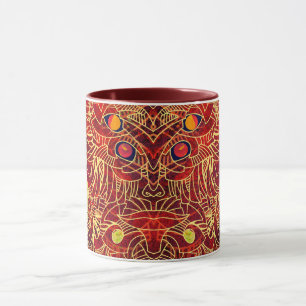 Taza Máscara de bestia de cacao