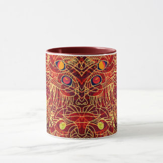 Taza Máscara de bestia de cacao