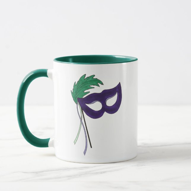 Taza Máscara de Mascarada del Teatro de Teatro Dramátic (Izquierda)