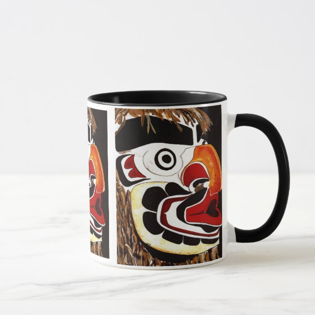 Taza Máscara del cedro (Derecha)