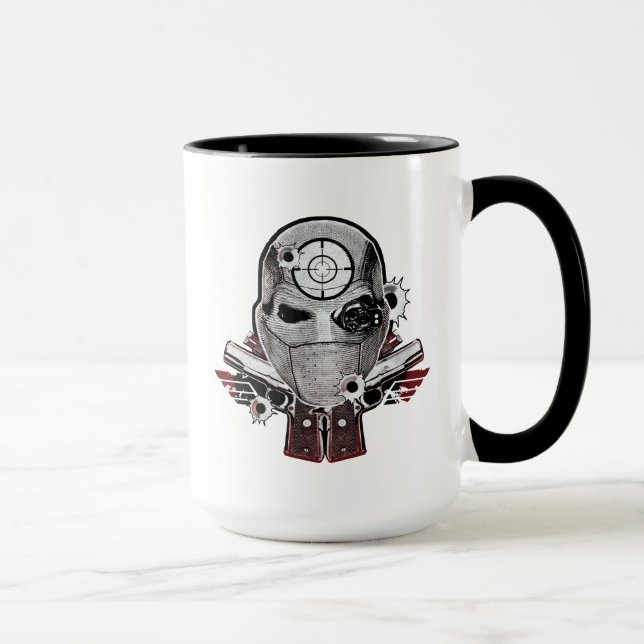 Taza Máscara del pelotón el | Deadshot del suicidio y (Derecha)