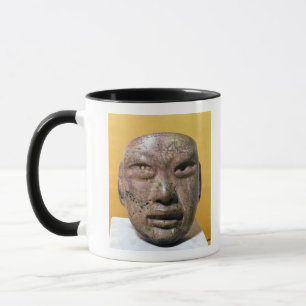 Taza Máscara funeraria, Olmec, de México