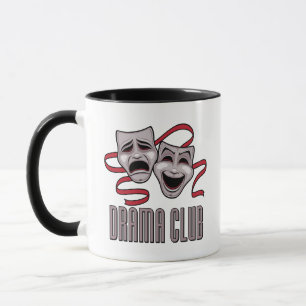Taza Máscaras de Comedia y Tragedia del Club de Teatro