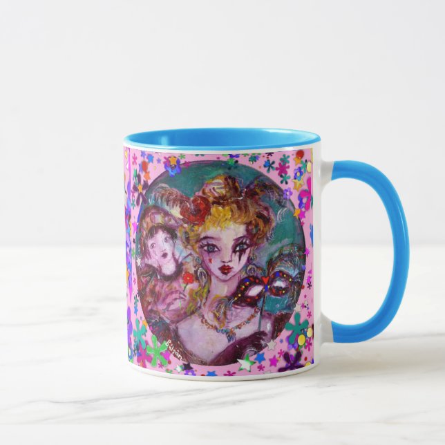 TAZA MÁSCARAS MASQUERADAS DE VALENTINA VENECIANA (Derecha)