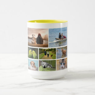 Taza Mascota en memoria personalizado 8 protectores de