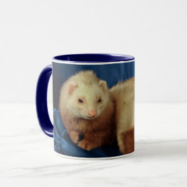 Taza Mascota Ferret personalizado