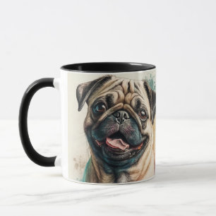 Taza Mascota Perro Elegante Personalizado moderno foto 