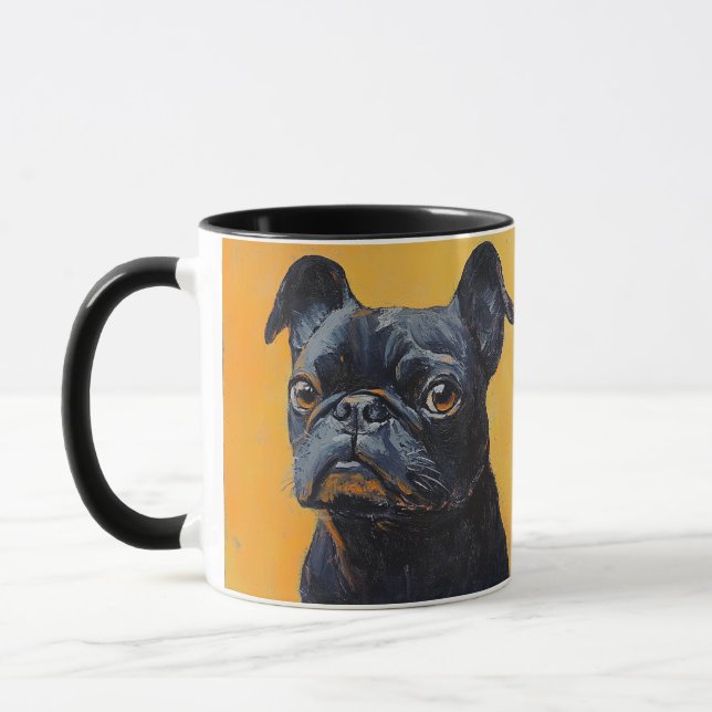 Taza Mascota Perro Elegante Personalizado moderno foto  (Izquierda)