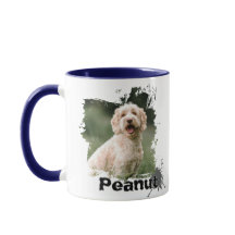 Mascota personalizado Foto Mug - Perro personaliza