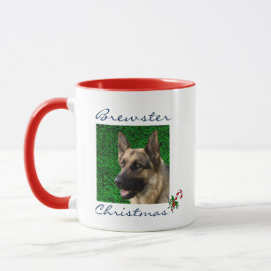Taza Mascota personalizado Foto Perro Gato Navidades Pe