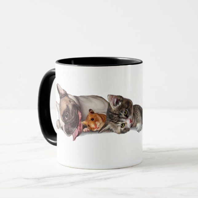 Taza Mascotas Café familiar (Anverso izquierdo)