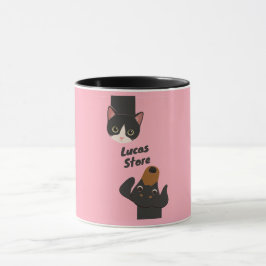 Taza Mascotas lindas garabateadas