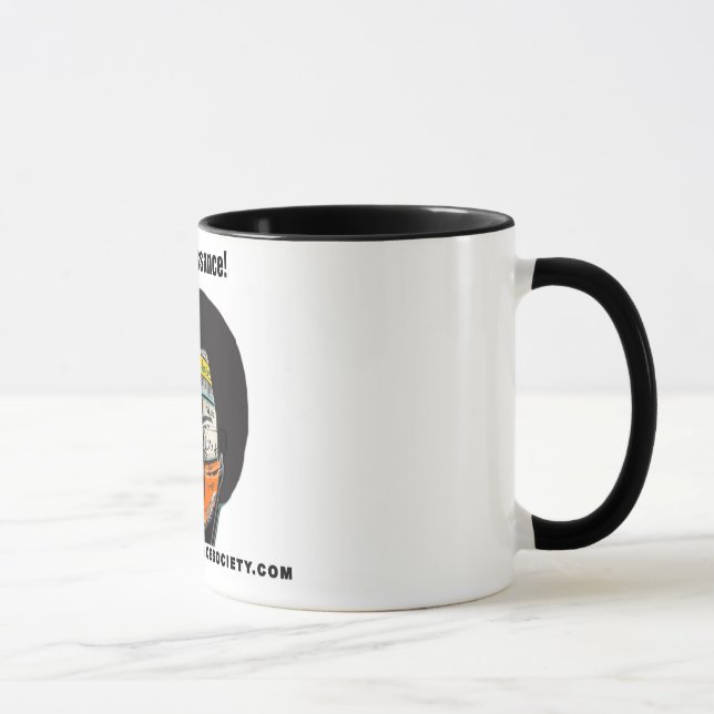 Taza masculina de Cofffe del renacimiento fino y (Derecha)