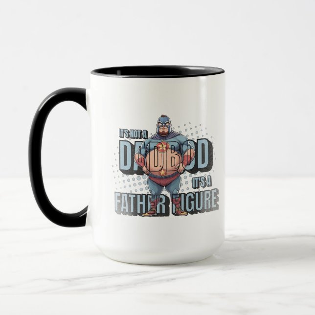 Taza Masked Marvel Dad: ¡La figura más grande del padre (Izquierda)