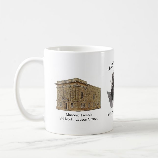 Taza masónica del fundador de la casa de campo de (Izquierda)